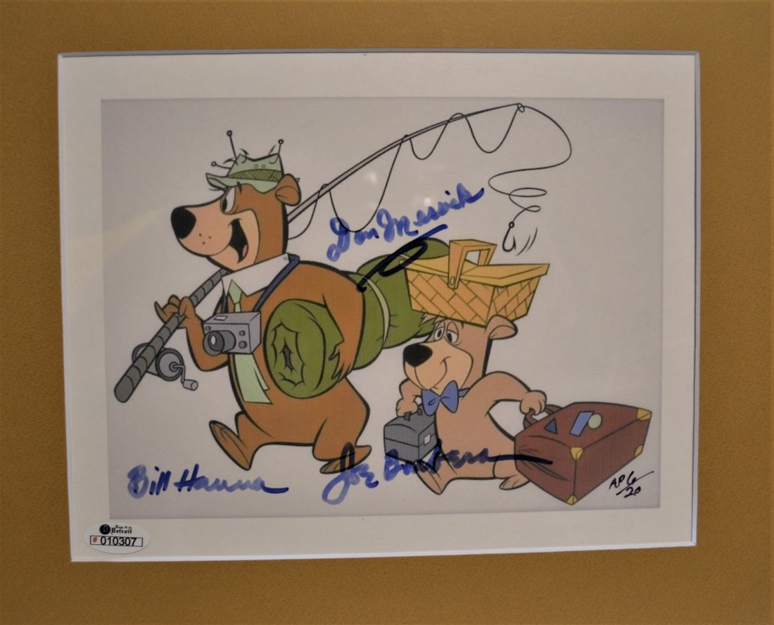 New Art Print of Autographed Photo 8 X 10 Animation Greats Hanna /& Barbera